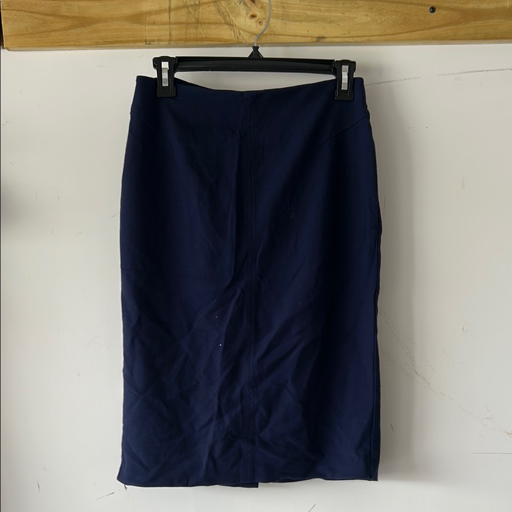 Elegant Navy Blue Women's Skirt